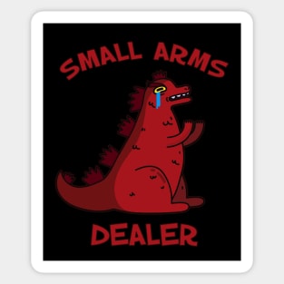 small arms dealer Sticker